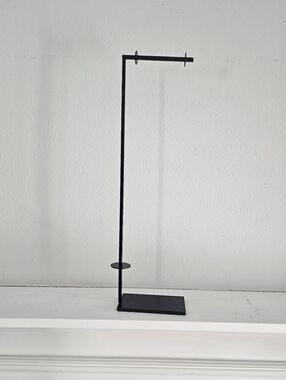 Hearth & Hand Black Metal Toiler Paper Holder Stand